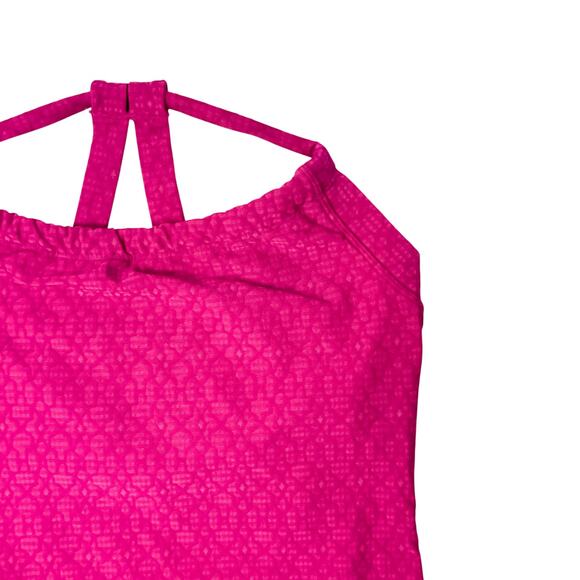 Prana Pink Halter Activewear Tank Top - Size Medium - Picture 6 of 6